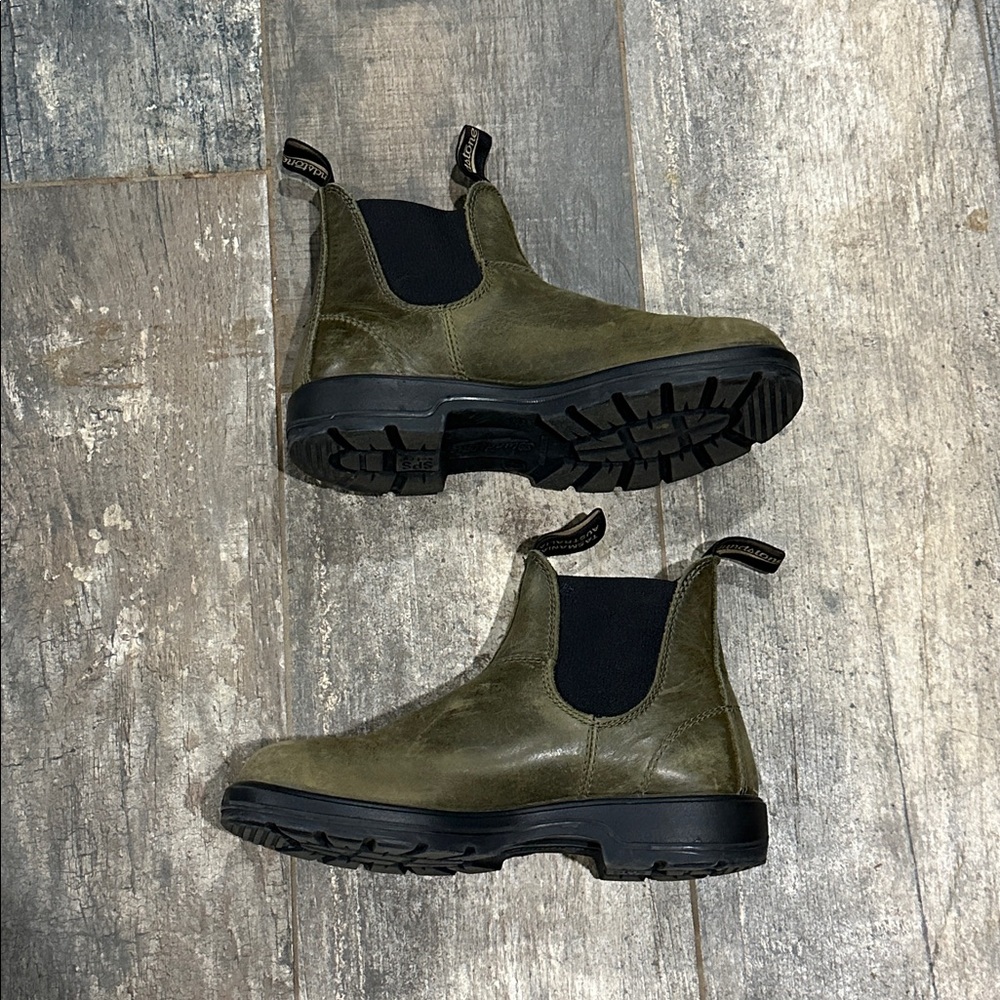 Blundstone Hiking and Outdoor Boots - Green Sz 7 - Picture 4 of 5